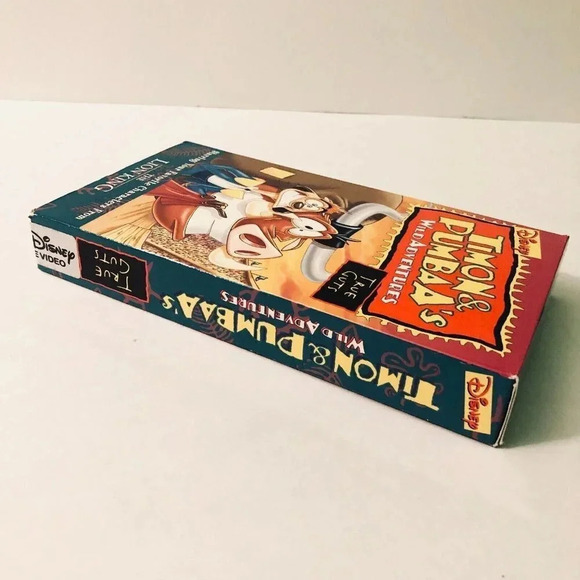 Timon & Pumbaas Wild Adventures VHS Lot Hangin With Baby and True Guts - Picture 7 of 16